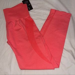 nvgtn coral contour seamless leggings
